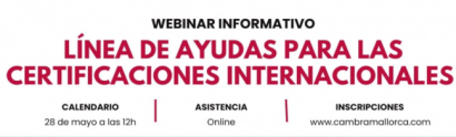 Webinar certificación internacional